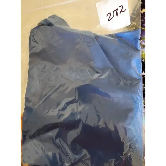 NIKE GOLF + ESPN PLUS Blue Orange Wind Shield 1/4 Zip Pullover Jacket SZ L - Picture 11 of 11